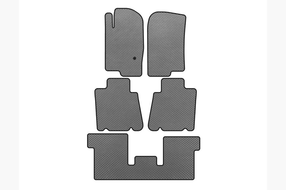 Ford Explorer 2001–2005 EVA automatten (3 rijen, grijs) Image