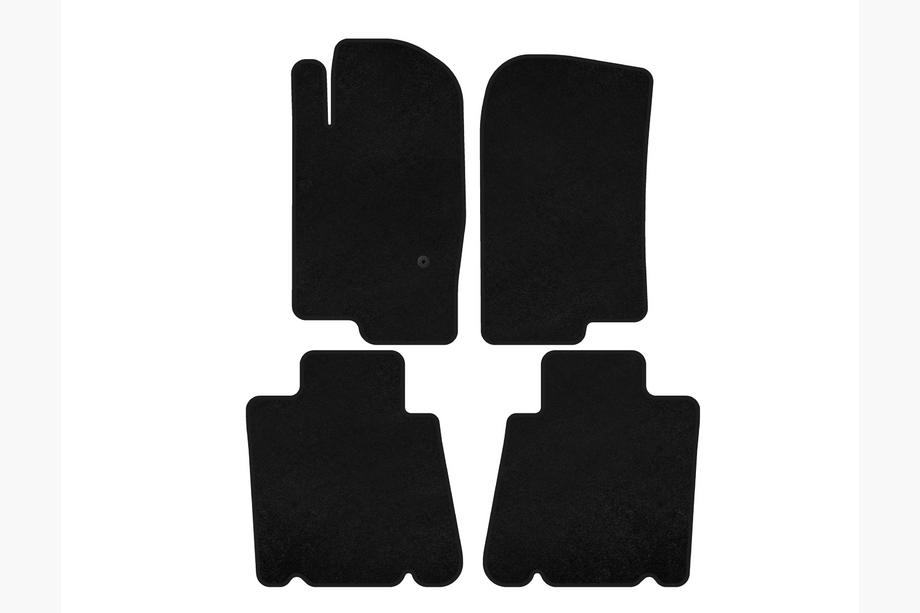 Ford Explorer 2001–2005 Textiel automatten Classic (2 rijen, zwart) Image