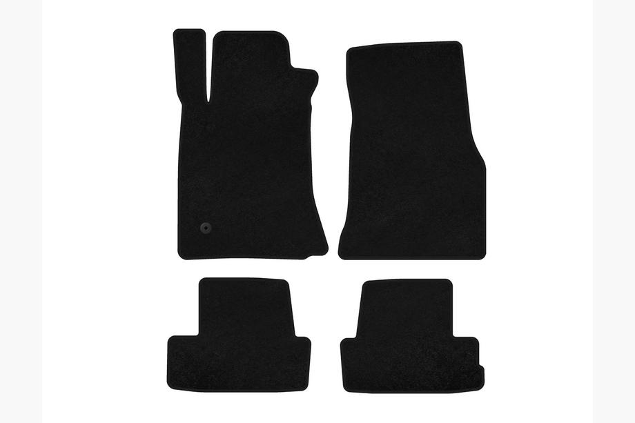 Ford Mustang 2005–2014 Textielen automatten Classic (2005-2009, GT, Coupé, zwart) Image