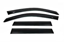 Mitsubishi Outlander 2001–2006 Raamdeflectoren (4 stuks, HIC) foto 5