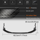 Porsche Boxster/Cayman 982 (718) 2016– Frontlip voor voorbumper Lip V1 (2016-2019, carbon) foto 5