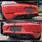 Porsche Boxster/Cayman 982 (718) 2016– Achterbumper diffuser V1 (2016-2019, carbon) foto 5