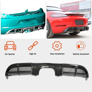Achterbumper diffuser V1 (2016-2019, carbon) foto 2