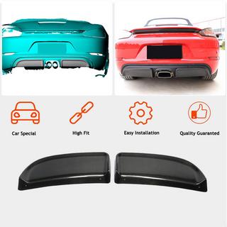 Achterbumper diffuser V2 (2016-2019, carbon) foto 2