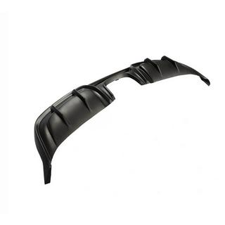 Achterbumper diffuser V3 (2016-2019, Carbon) foto 2