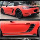 Porsche Boxster/Cayman 982 (718) 2016– Side skirts V1 (2016-2019, carbon) foto 4