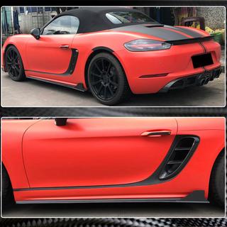 Side skirts V1 (2016-2019, carbon) foto 4