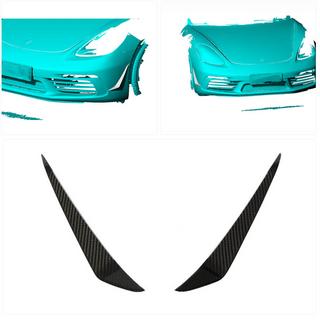 Voorbumper splitter (carbon) foto 2