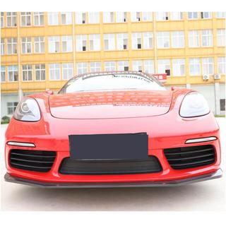 Front bumper lip Lip V2 (2016-2019, carbon) foto 3