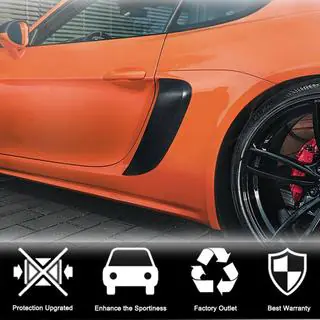 Achterspatbordverbreders (2016-2019, carbon) Porsche Boxster/Cayman 982 (718) 2016– foto 2