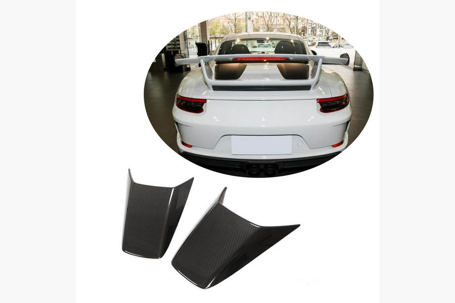 Porsche 911 (991) 2011–2019 Achterklep sierlijsten (carbon) Image