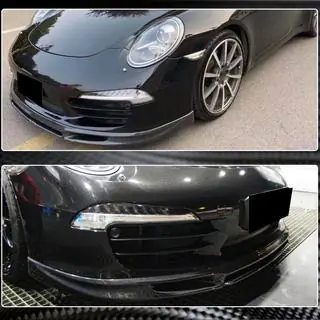 Frontbumper lip (voor Carrera 2011-2015, carbon) foto 3