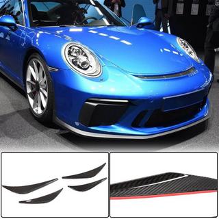 Carbon frontbumper splitters V1 (voor GT3 (RS) 2017-2019) foto 1