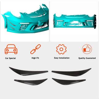 Carbon frontbumper splitters V1 (voor GT3 (RS) 2017-2019) foto 2