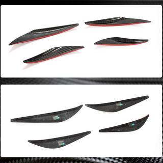 Carbon frontbumper splitters V1 (voor GT3 (RS) 2017-2019) foto 3