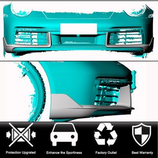 Frontbumper flaps Flap (voor Carrera 4 S 4S, carbon) foto 2