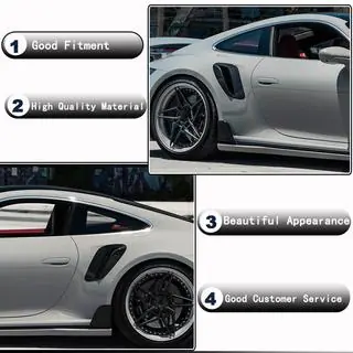 Achterspatbordkappen (voor Carrera/Targa, carbon) Porsche 911 (992) 2018– foto 3