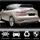 Porsche Cayenne 2018– Achterbumper diffuser (2018-2023, Carbon) foto 3