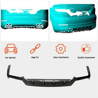 Achterbumper diffuser (2018-2023, Carbon) foto 2