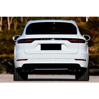Achterbumper diffuser (2018-2023, Carbon) Porsche Cayenne 2018– foto 2