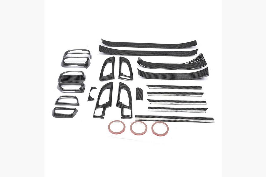 Porsche Cayenne 2010–2017 Set carbon interieur inserts (2015-2018) Foto 1