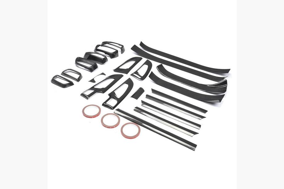 Porsche Cayenne 2010–2017 Set carbon interieur inserts (2015-2018) Foto 5
