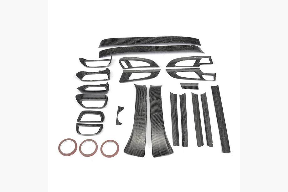 Porsche Cayenne 2010–2017 Set carbon interieur inserts (2015-2018) Foto 7