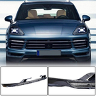 Porsche Cayenne 2018– Carbon voorlip opzetstuk (voor Base 2018-2023) foto 1