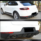 Porsche Macan 2014–2024 Achterbumper diffuser V1 (2014-2021, Carbon) foto 3