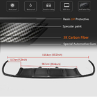 Porsche Macan 2014–2024 Achterbumper diffuser V1 (2014-2021, Carbon) foto 5