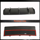 Porsche Macan 2014–2024 Achterbumper diffuser V1 (2021+, carbon) foto 5