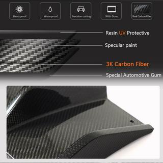 Achterbumper diffuser V1 (2021+, carbon) foto 3
