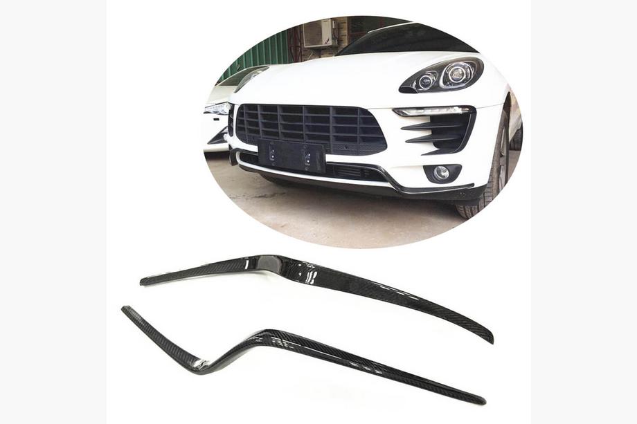 Porsche Macan 2014–2024 Carbon frontbumper flaps Flap (2014-2018) Image
