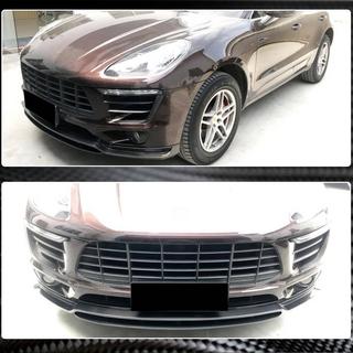 Voorbumper lip Lip V2 (2014-2018, Carbon) Porsche Macan 2014–2024 foto 3