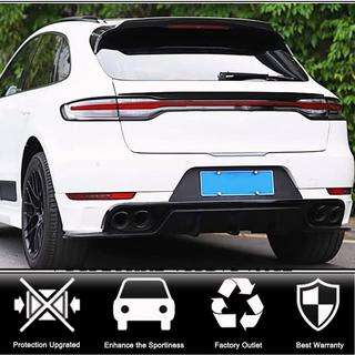 Onderste spoiler (2021+, carbon) Porsche Macan 2014–2024 foto 2