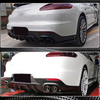 Achterbumper diffuser (2013-2016, carbon) foto 4