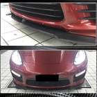 Porsche Panamera 2009–2016 Carbon frontbumper lip Lip V1 (voor Turbo/Turbo S/GTS) foto 3