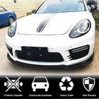 Porsche Panamera 2009–2016 Frontbumper lip Lip V2 (voor Turbo/Turbo S/GTS) foto 2