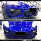 Porsche Panamera 2009–2016 Frontbumper lip Lip V2 (voor Turbo/Turbo S/GTS) foto 4