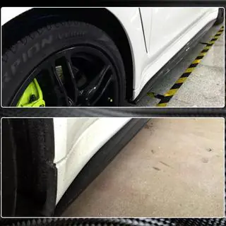 Sideskirts V1 (2009-2013, Carbon) Porsche Panamera 2009–2016 foto 4
