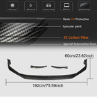 Porsche Panamera 2016–2023 Frontbumper lip Lip (2016-2020, carbon) foto 8