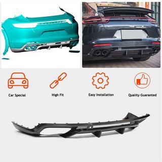 Achterbumper diffuser (2016-2020, Carbon) foto 2