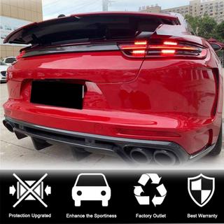 Achterbumper diffuser (2016-2020, Carbon) foto 3