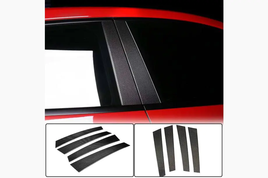 Porsche Panamera 2016–2023 Deurstijl covers (2016-2020, carbon) Image
