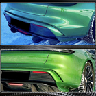 Porsche Taycan 2019– Achterbumper diffuser (voor 2019-2024 Base SD, carbon) foto 4