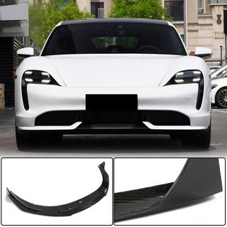 Front bumper lip (voor 2019-2024 Turbo S, carbon) foto 1