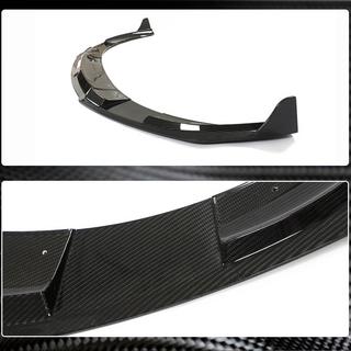 Front bumper lip (voor 2019-2024 Turbo S, carbon) foto 3