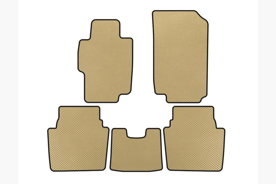 Honda Accord VII 2002–2007 EVA vloermatten (SD, Beige) Image