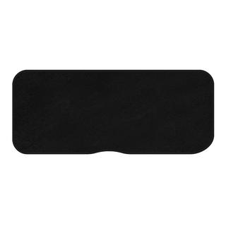 Classic textielen kofferbakmat (met 3e zitrij, zwart)