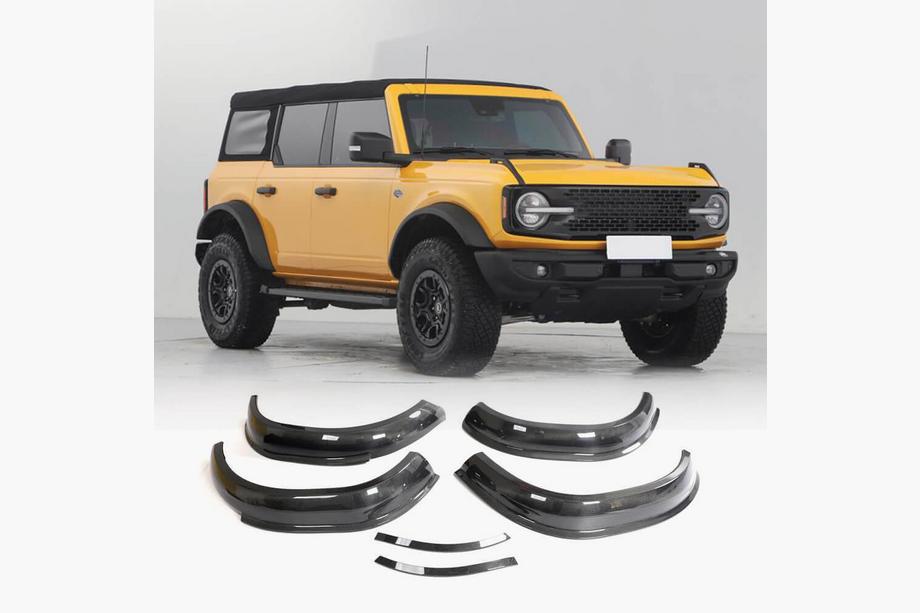 Ford Bronco 2021– Spatbordverbreders (Carbon) Foto 1